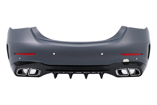 Heckstoßstangen Upgrade Kit für Mercedes C W205 Umbau W206 C63 Look Rückleuchten Carpartstuning Austria
