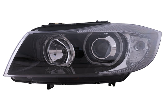 LED Angel Eyes Scheinwerfer für BMW 3er E90 Limo E91 Touring 03.05-2011 Schwarz Carpartstuning Austria