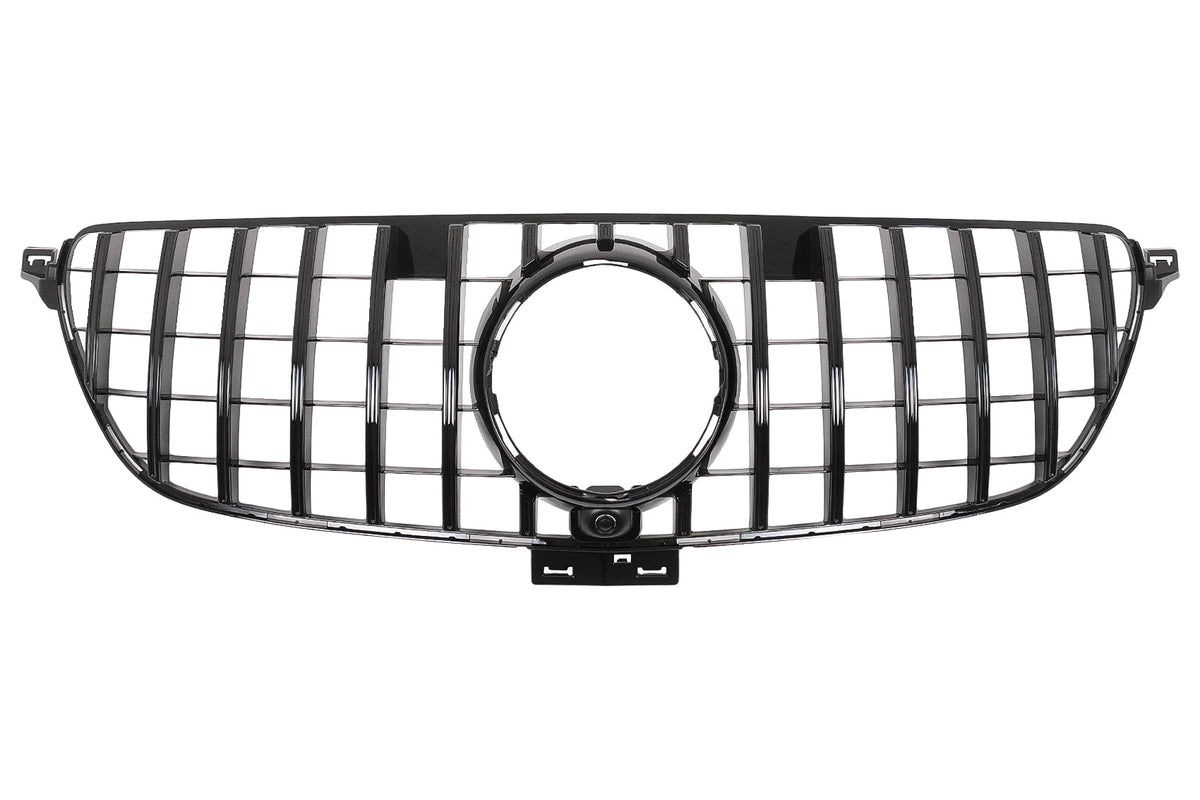Kühlergrill für Mercedes GLE C292 15-18 GLE W166 SUV GT-R Panamericana Look Carpartstuning Austria