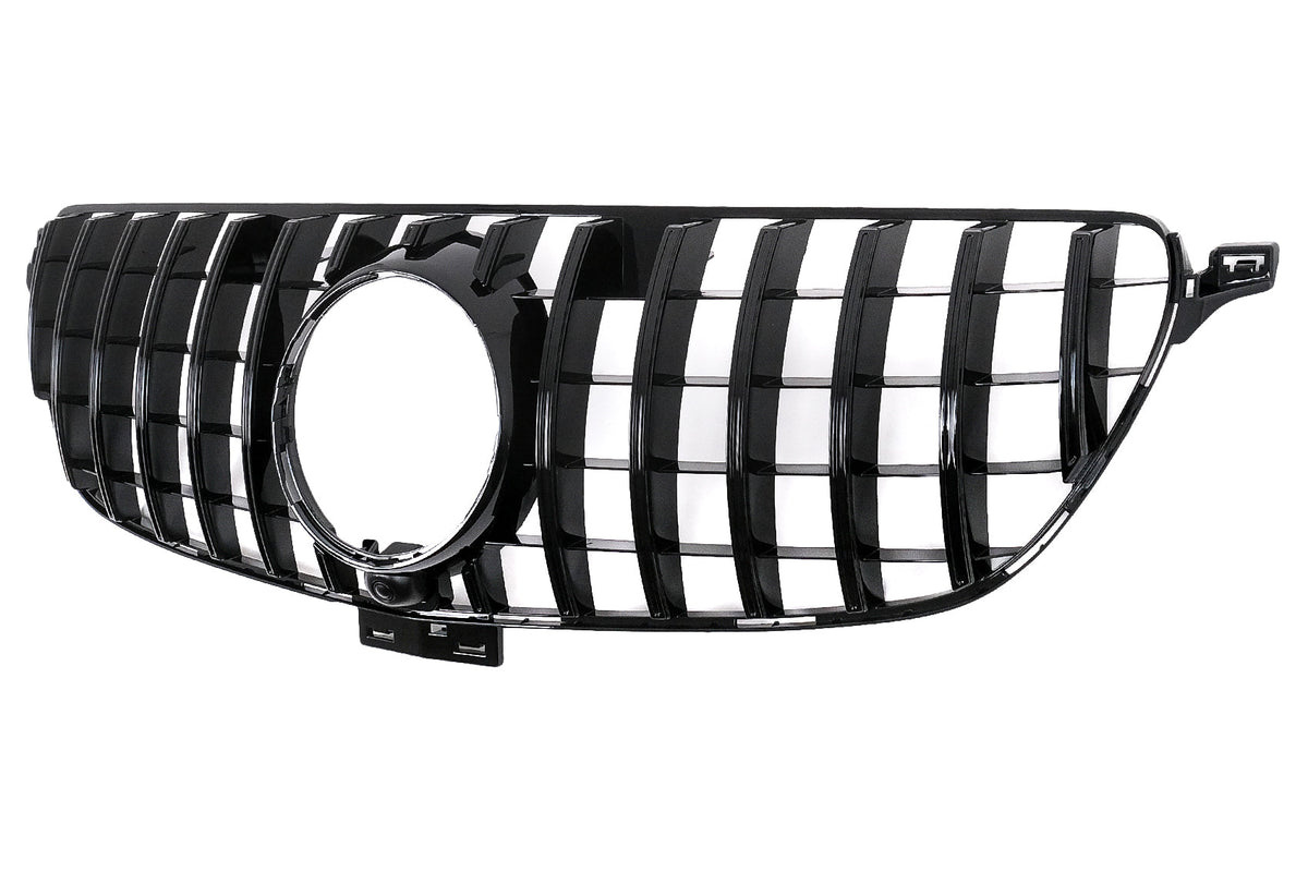 Kühlergrill für Mercedes GLE C292 15-18 GLE W166 SUV GT-R Panamericana Look Carpartstuning Austria
