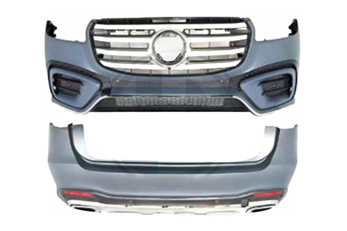 Bodykit für Mercedes GLS SUV X167 2019-2024 Stoßstange Kühlergrill Endrohre Carpartstuning Austria