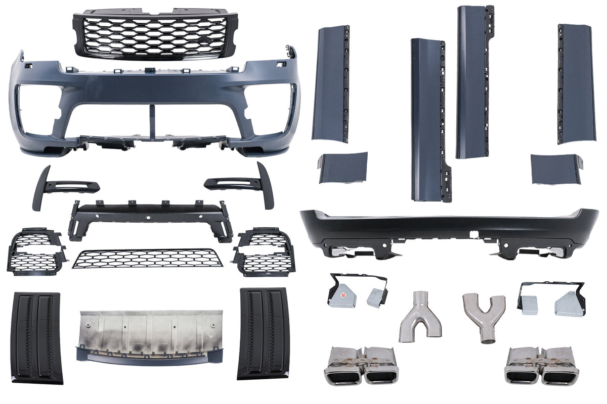 Bodykit für Range Rover Vogue IV L405 LWB 2018–2021 SVO-Look Stoßfänge Kühlergrill Carpartstuning Austria