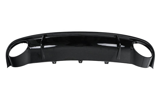 Stoßstange Diffusor Endrohre für  Audi A4 B8 Limousine Avant 2007–2011 RS4-Look Schwarz Carpartstuning Austria