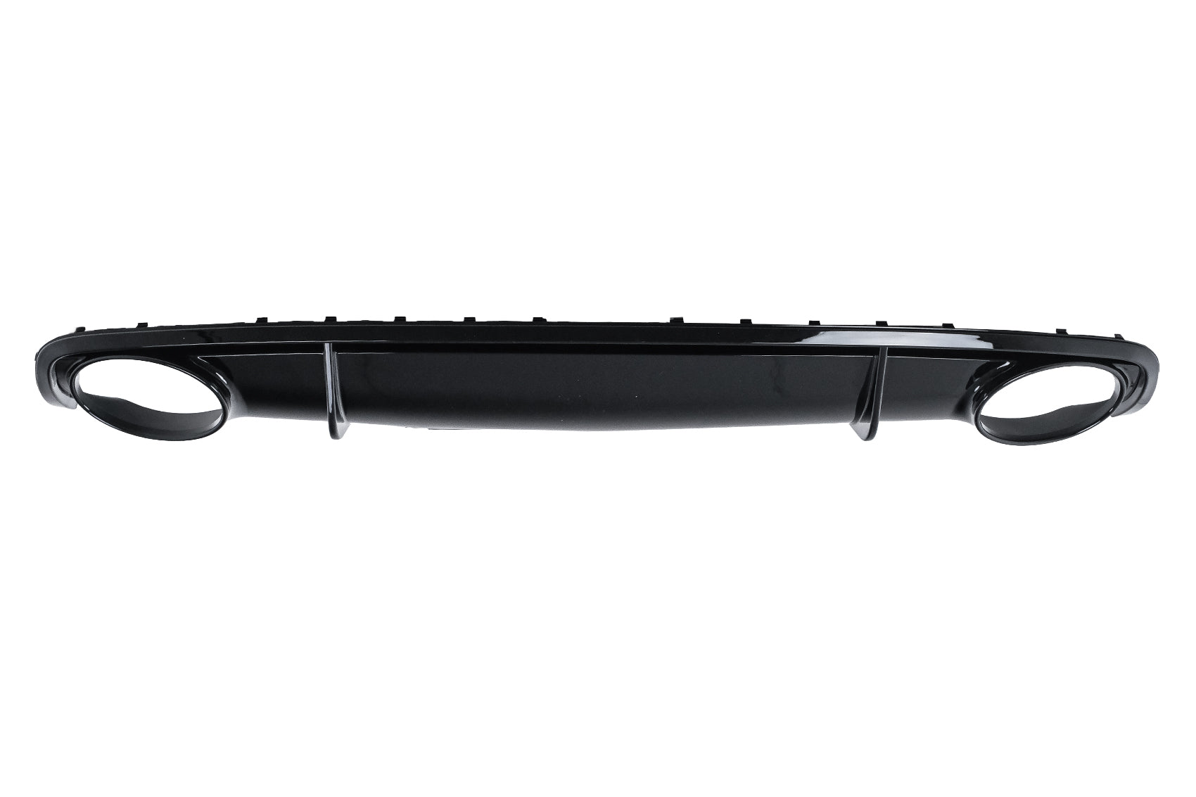 Stoßstange Diffusor Endrohre für Audi A4 B8 B8.5 MOPF 2012–2015 RS4-Look Schwarz Carpartstuning Austria