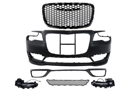 Stoßstange Frontstoßstange für Chrysler 300C 2012–2022 Kühlergrill Tagfahrlicht Carpartstuning Austria