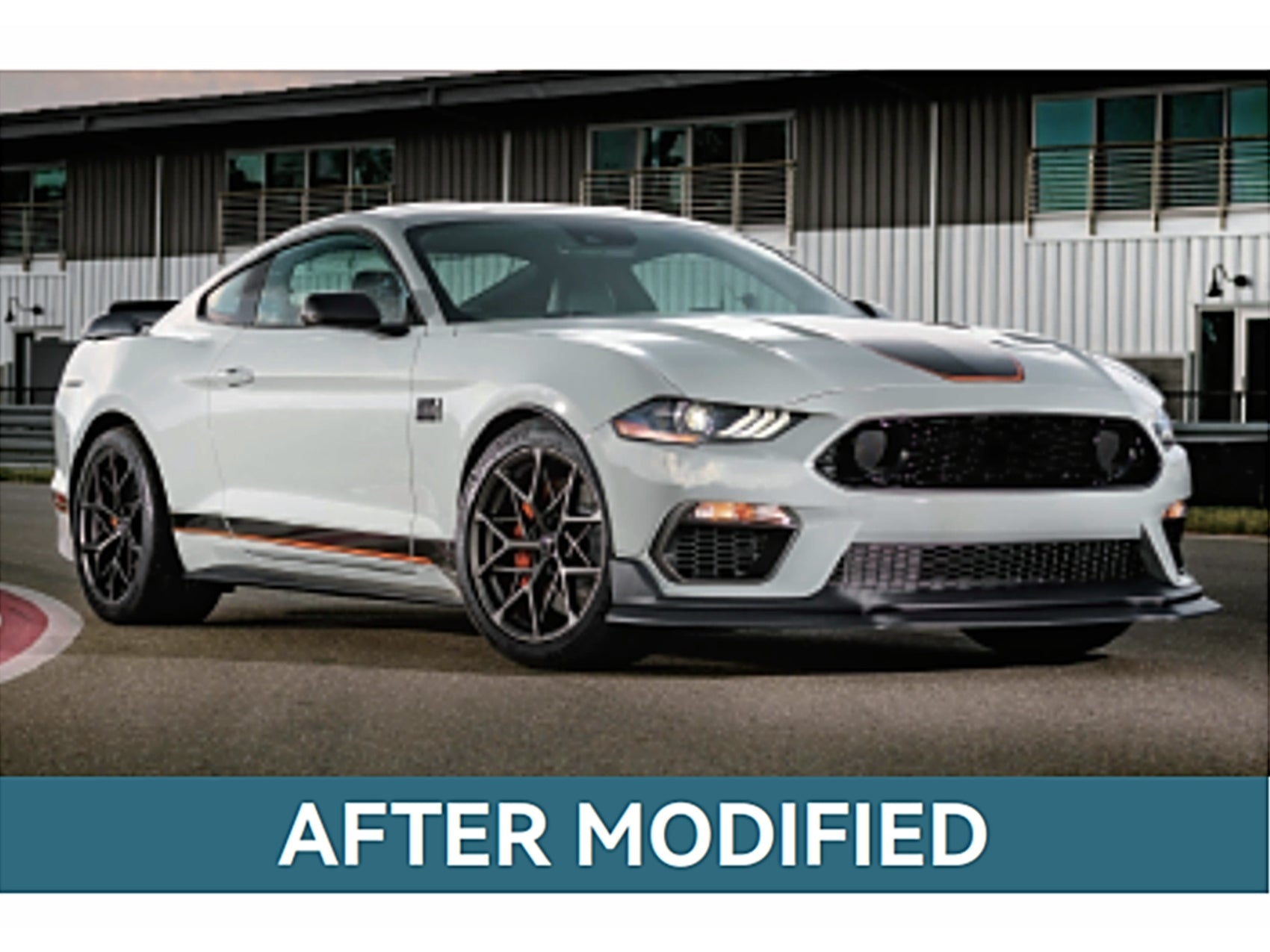 Stoßstange für Ford Mustang Mk6 VI 6 Generation Facelift 2018–2022 Kühlergrill Carpartstuning Austria