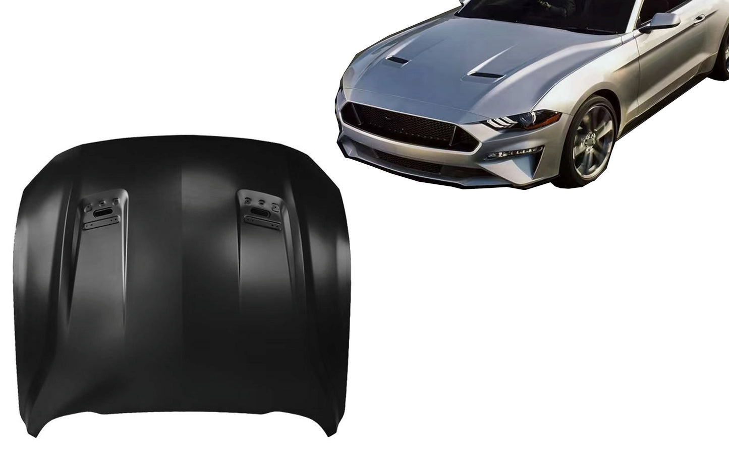 Motorhaube für Ford Mustang Mk6 VI 6 Generation 2018–2022 GT-Design Carpartstuning Austria