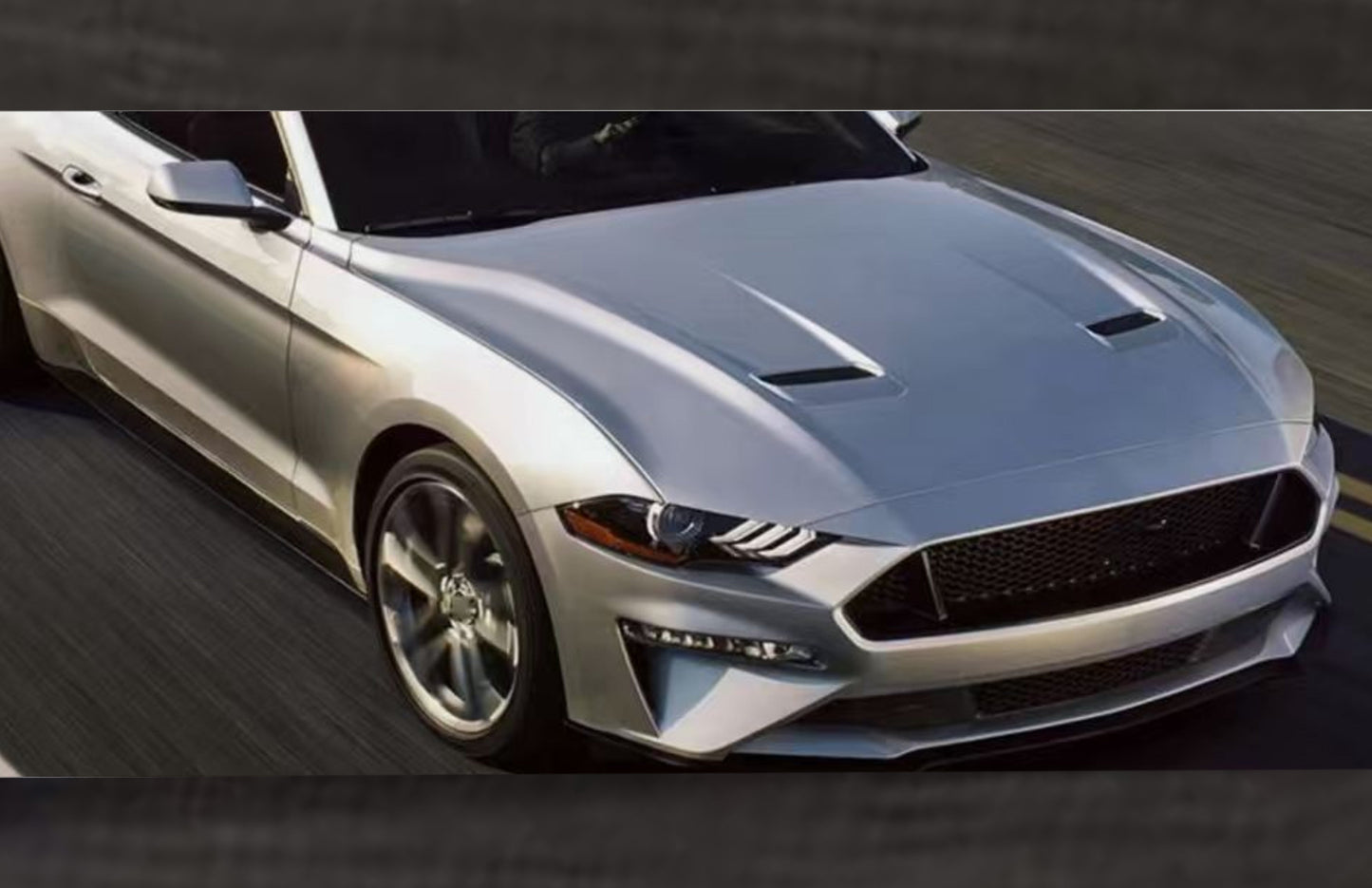 Motorhaube für Ford Mustang Mk6 VI 6 Generation 2018–2022 GT-Design Carpartstuning Austria