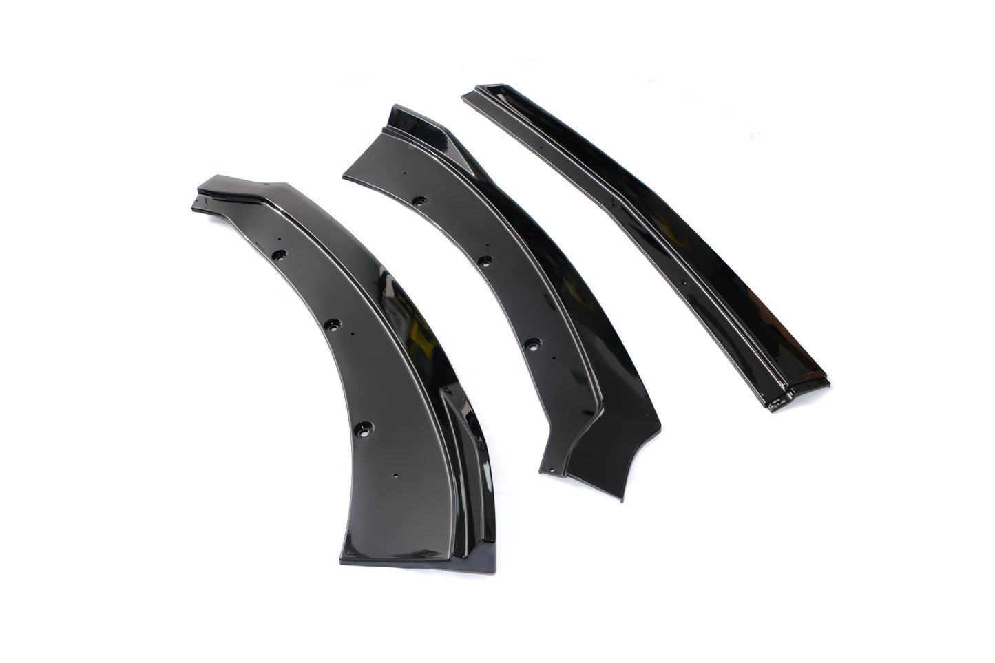 Stoßstange Frontspoilerlippe für Ford Mustang Mk6 VI 6 Generation 15-23 Schwarz Carpartstuning Austria