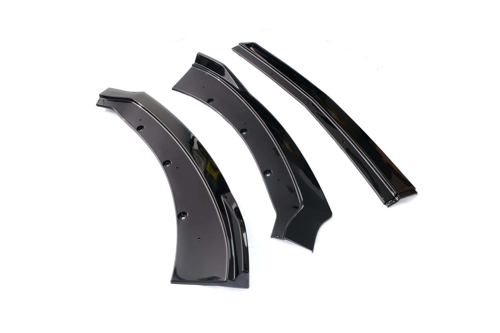 Stoßstange Frontspoilerlippe für Ford Mustang Mk6 VI 6 Generation 15-23 Schwarz Carpartstuning Austria