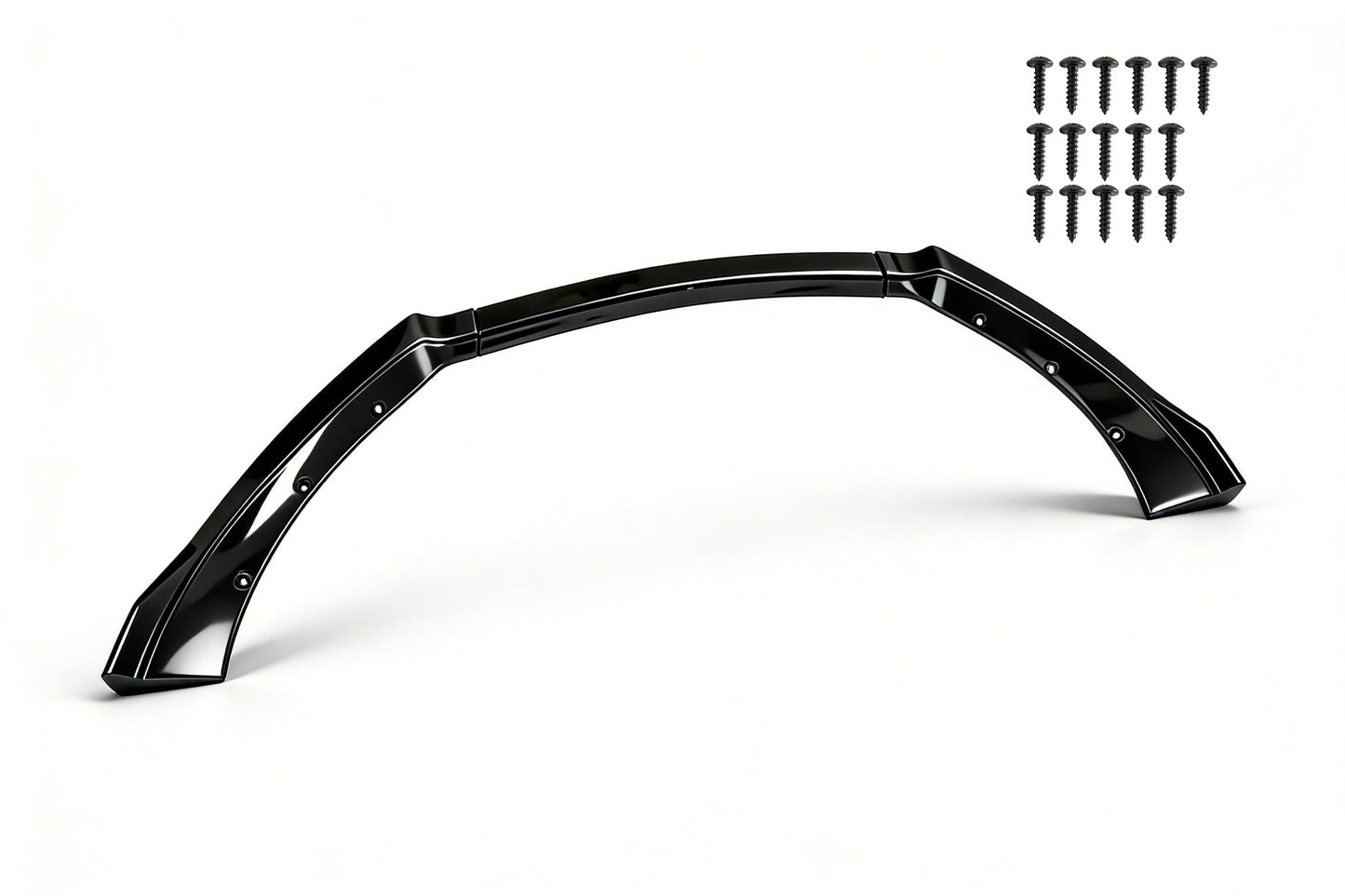 Stoßstange Frontspoilerlippe für Ford Mustang Mk6 VI 6 Generation 15-23 Schwarz Carpartstuning Austria