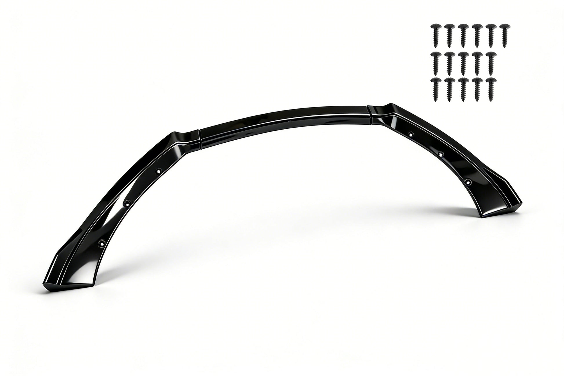 Stoßstange Frontspoilerlippe für Ford Mustang Mk6 VI 6 Generation 15-23 Schwarz Carpartstuning Austria