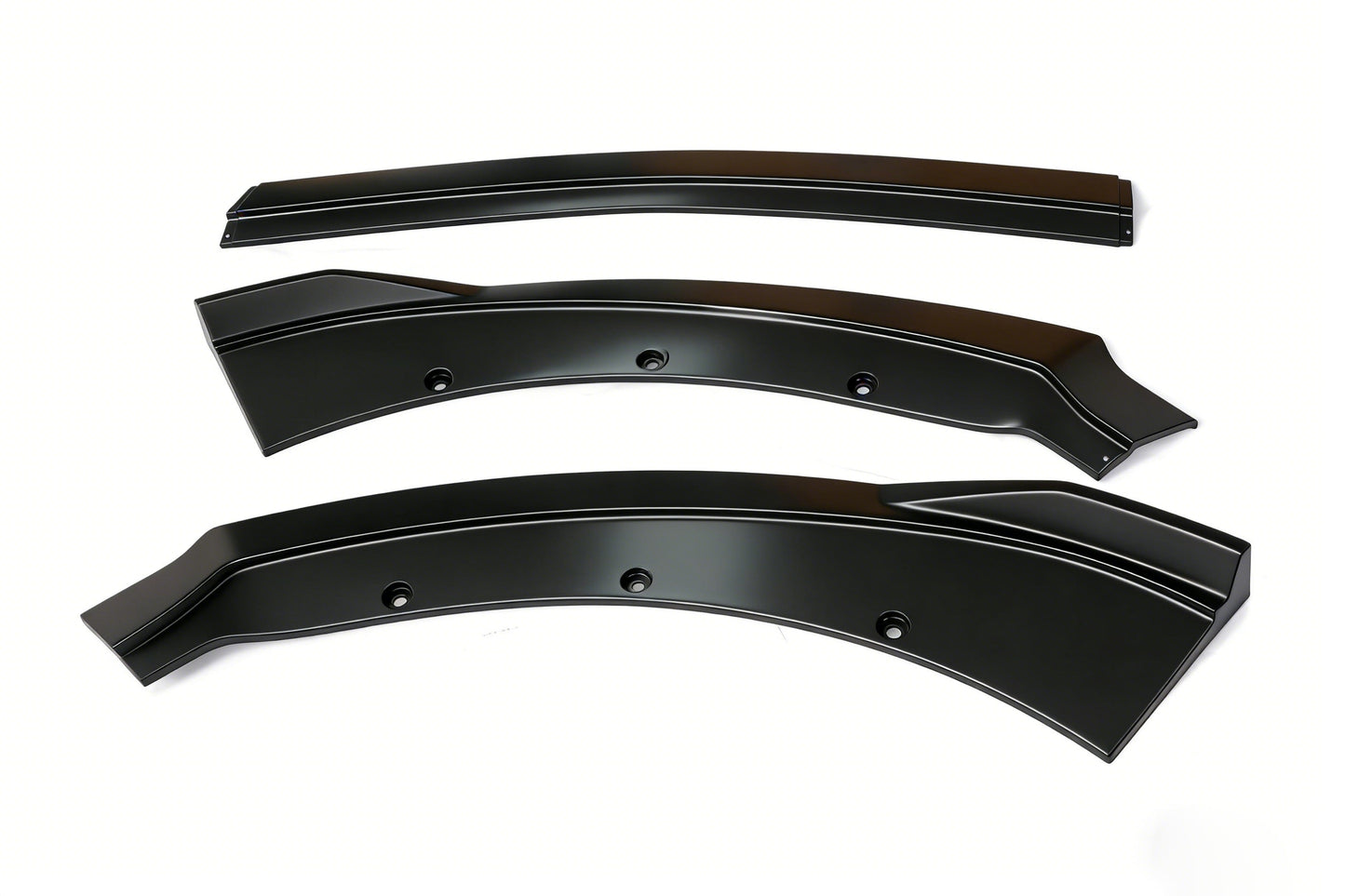 Stoßstange Frontspoilerlippe für Ford Mustang Mk6 VI 6 Generation 15-23 Schwarz Carpartstuning Austria