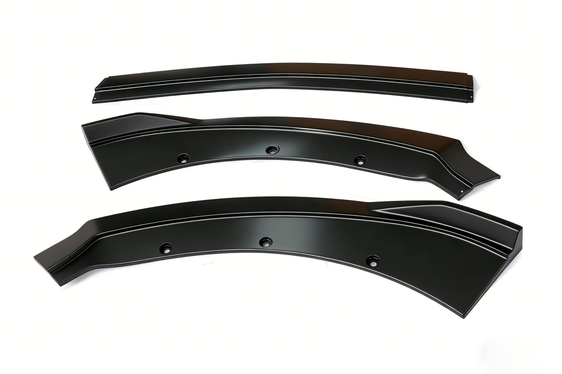Stoßstange Frontspoilerlippe für Ford Mustang Mk6 VI 6 Generation 15-23 Schwarz Carpartstuning Austria