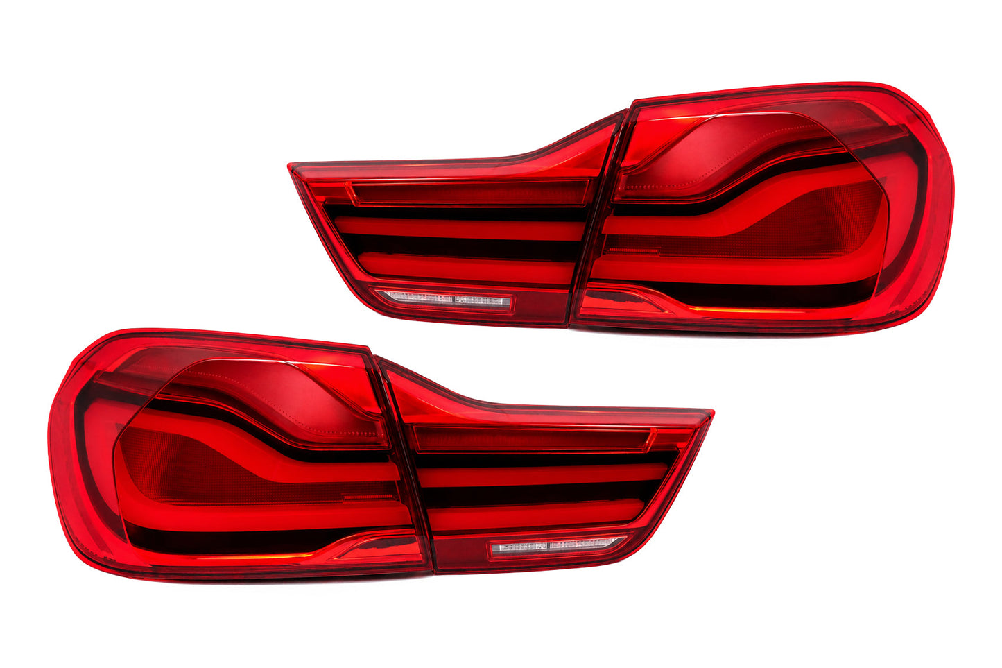 LED-Rückleuchten für BMW 4er F32 F33 F36 M4 F82 F83 2013–03.2019 Rot Carpartstuning Austria