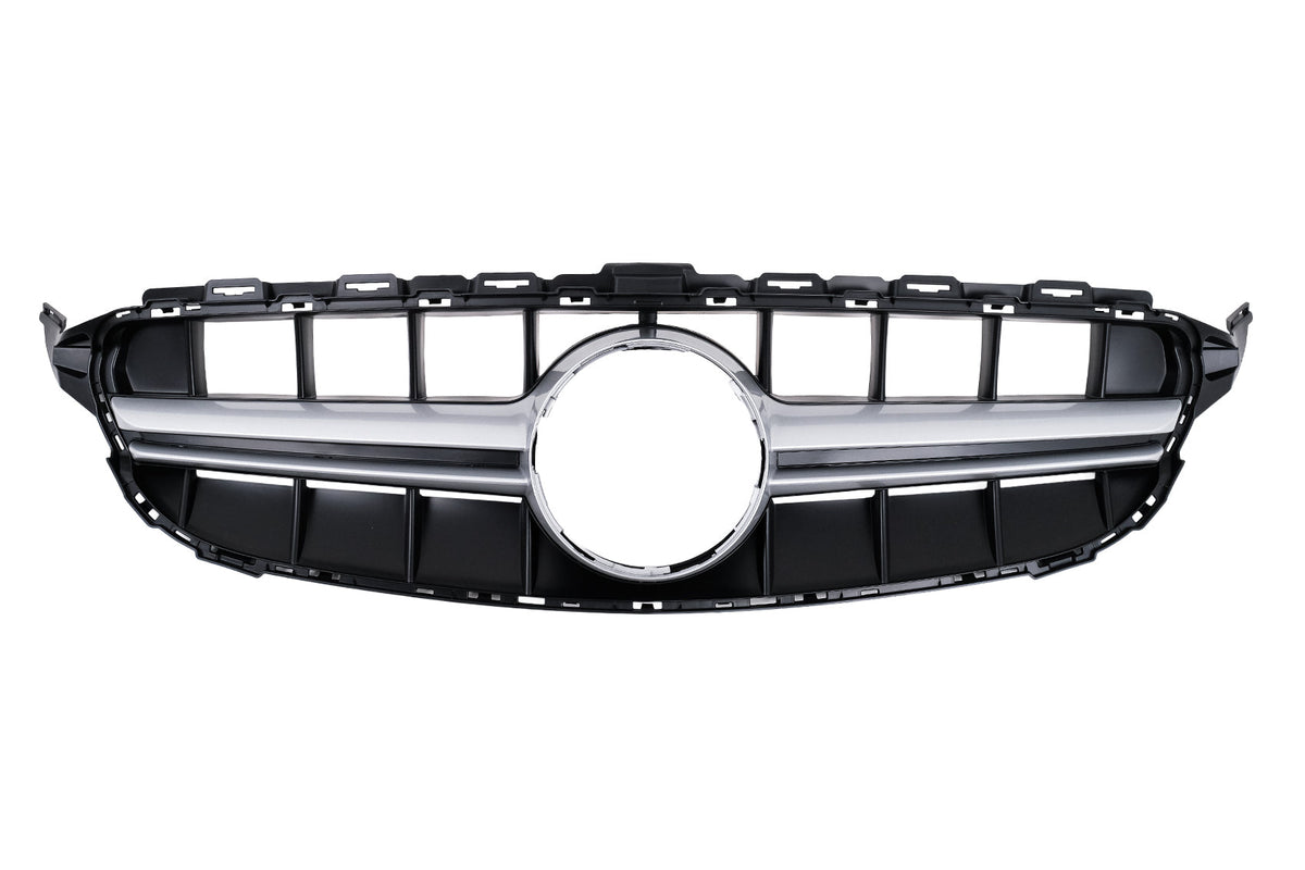 Kühlergrill für Mercedes C-Klasse W205 S205 C205 A205 2014–2018 ohne Kamera Carpartstuning Austria