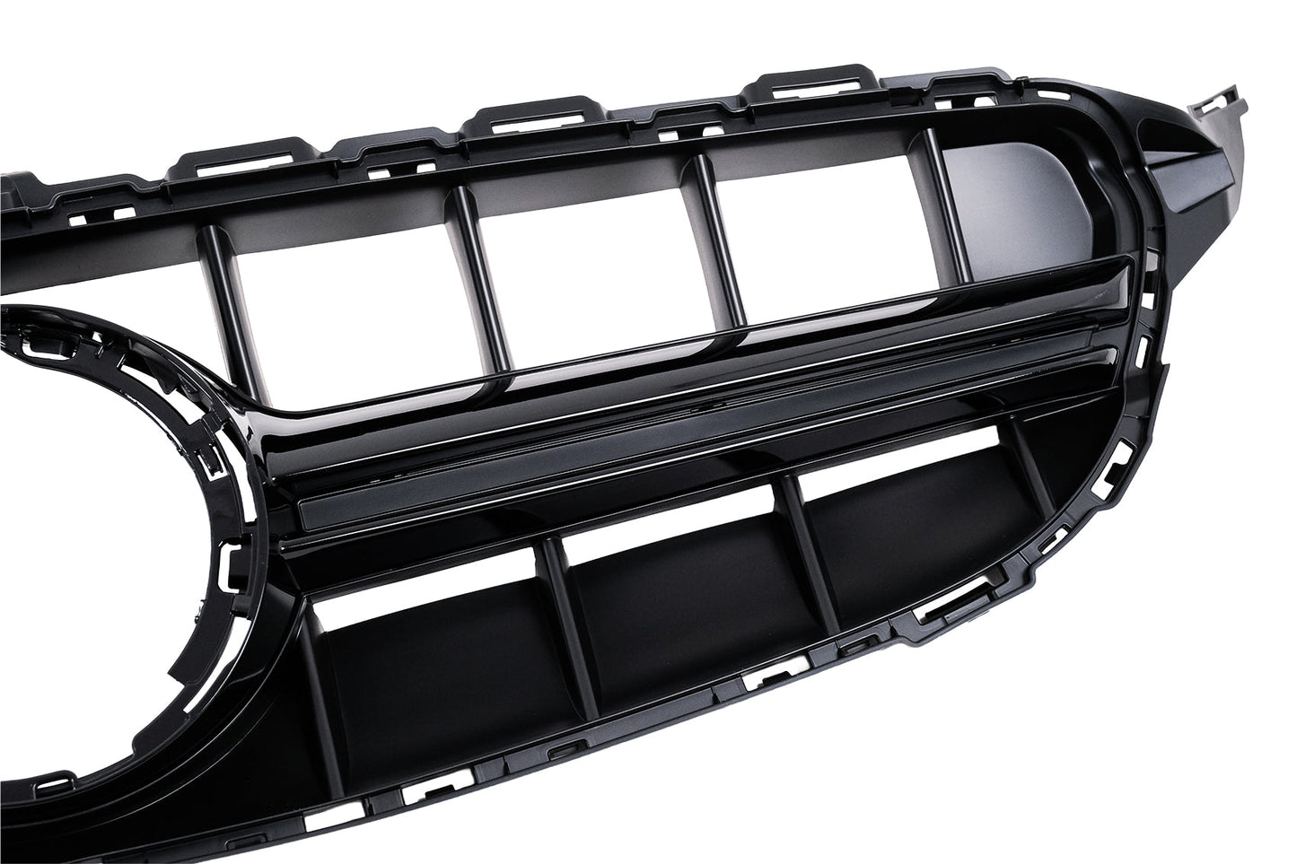 Kühlergrill für Mercedes W205 S205 A205 C205 Facelift 03.18-20 ohne Kamera Schwarz Carpartstuning Austria