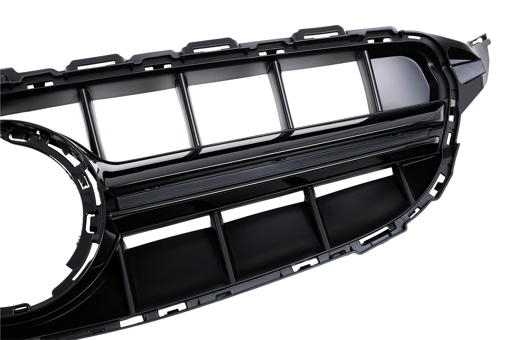 Kühlergrill für Mercedes W205 S205 A205 C205 Facelift 03.18-20 ohne Kamera Schwarz Carpartstuning Austria