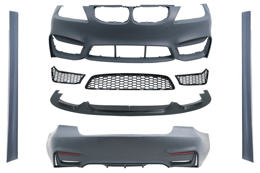 Bodykit für BMW 3er E90 LCI Limousine 2008–2011 M4-Design Stoßstange Seitenschwellern Carpartstuning Austria