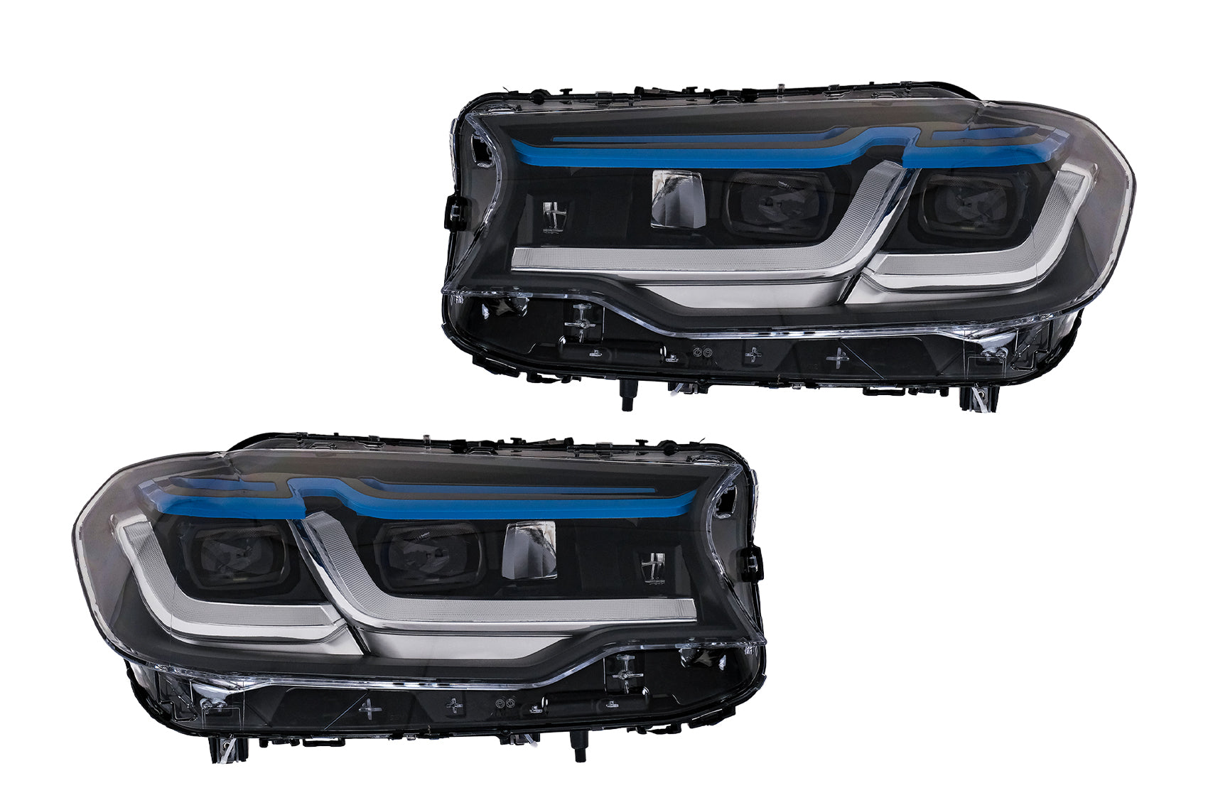 LED-Scheinwerfer für BMW 5er G30 Limousine G31 Touring 2017-2019 LCI Design Carpartstuning Austria