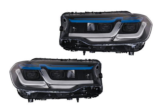 LED-Scheinwerfer für BMW 5er G30 Limousine G31 Touring 2017-2019 LCI Design Carpartstuning Austria