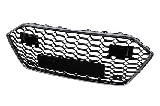 Kühlergrill für für Audi A7 4K8 2018- RS Design Wabengitter Chrom Grille Gitter Carpartstuning Austria