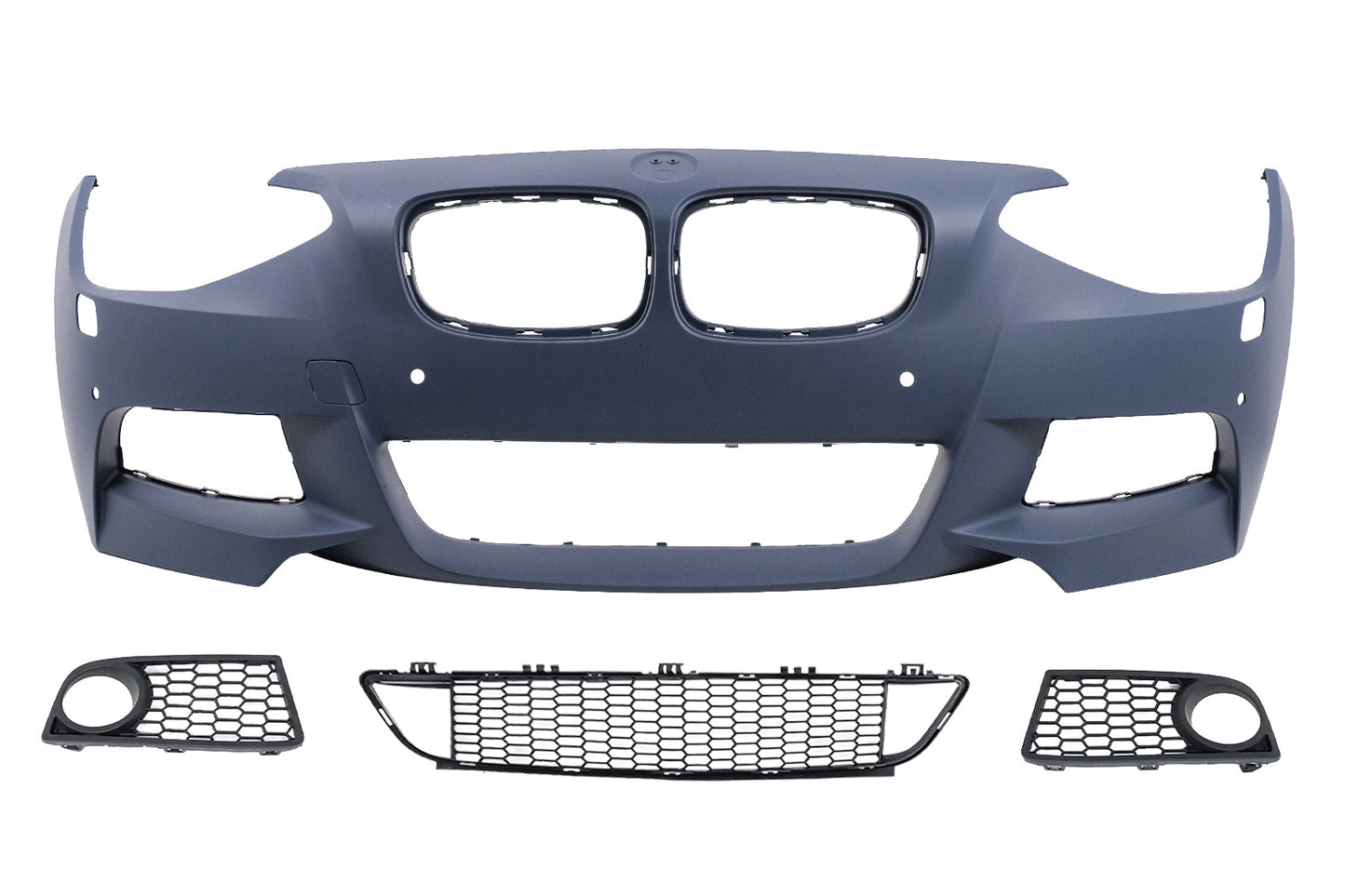 Stoßstange Frontstoßstange für BMW 1er F20 F21 2011–08.2014 M-Technik Design Unterer Gitter Carpartstuning Austria