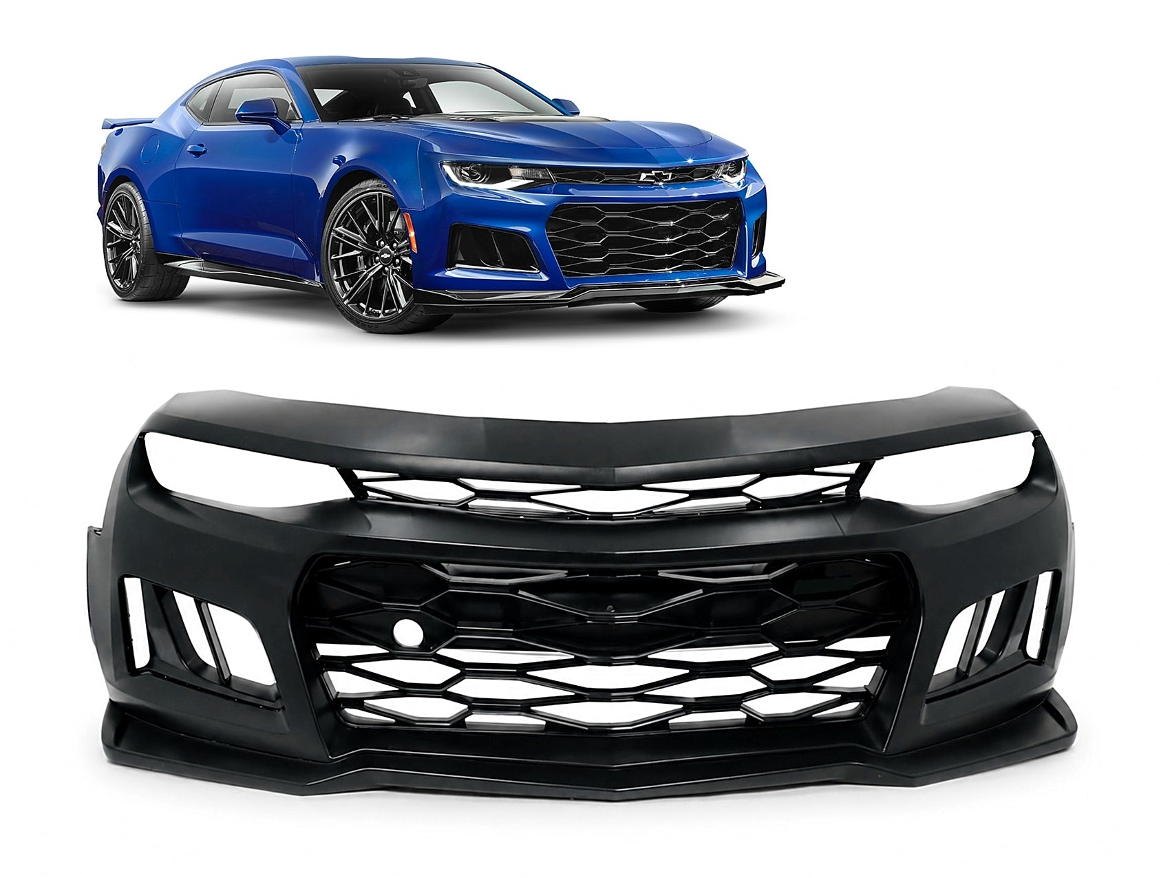 Stoßstange für Chevrolet Camaro LT RS SS 2015-2018 Kühlergrill Unterlippe Klappen Carpartstuning Austria