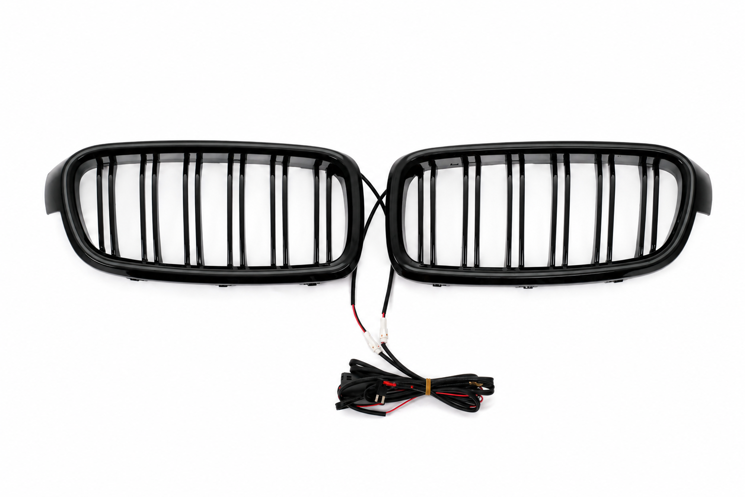 Kühlergrill Beleuchtete Nieren Grills mit LED für BMW 3er F30 F31 2011–2019 Doppelstreifen Carpartstuning Austria