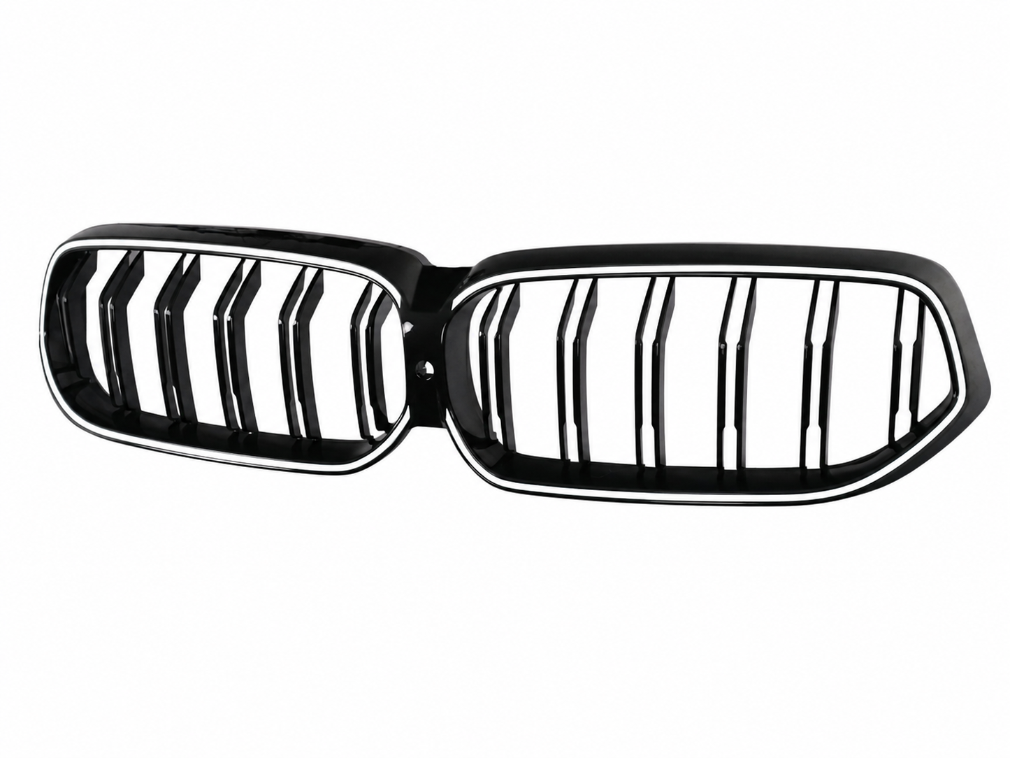 Kühlergrill Beleuchtete Nieren Grills mit LED für BMW 6 Series G32 GT LCI 2020-2023 Doppelstreifen Carpartstuning Austria