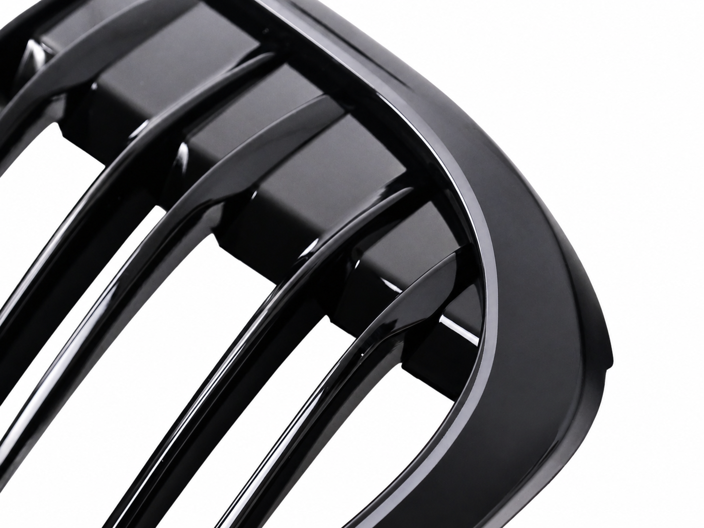 Kühlergrill Beleuchtete Nieren Grills mit LED für BMW X1 F48 Vor-Facelift und X1L F49 06.2015–2019 Doppelstreifen Carpartstuning Austria