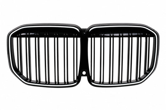 Kühlergrill Beleuchtete Nieren Grills mit LED für BMW X7 G07 (2018-2022) Doppelstreifen Carpartstuning Austria