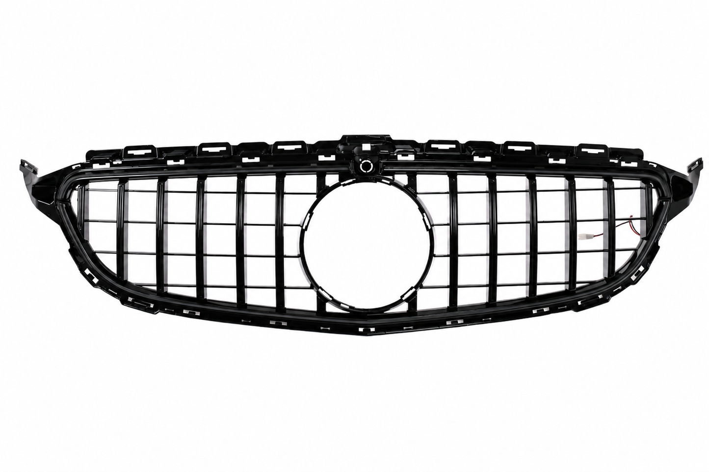 Kühlergrill mit LED für Mercedes C W205 S205 C205 S205 14-20 GT-R Panamericana Look Carpartstuning Austria