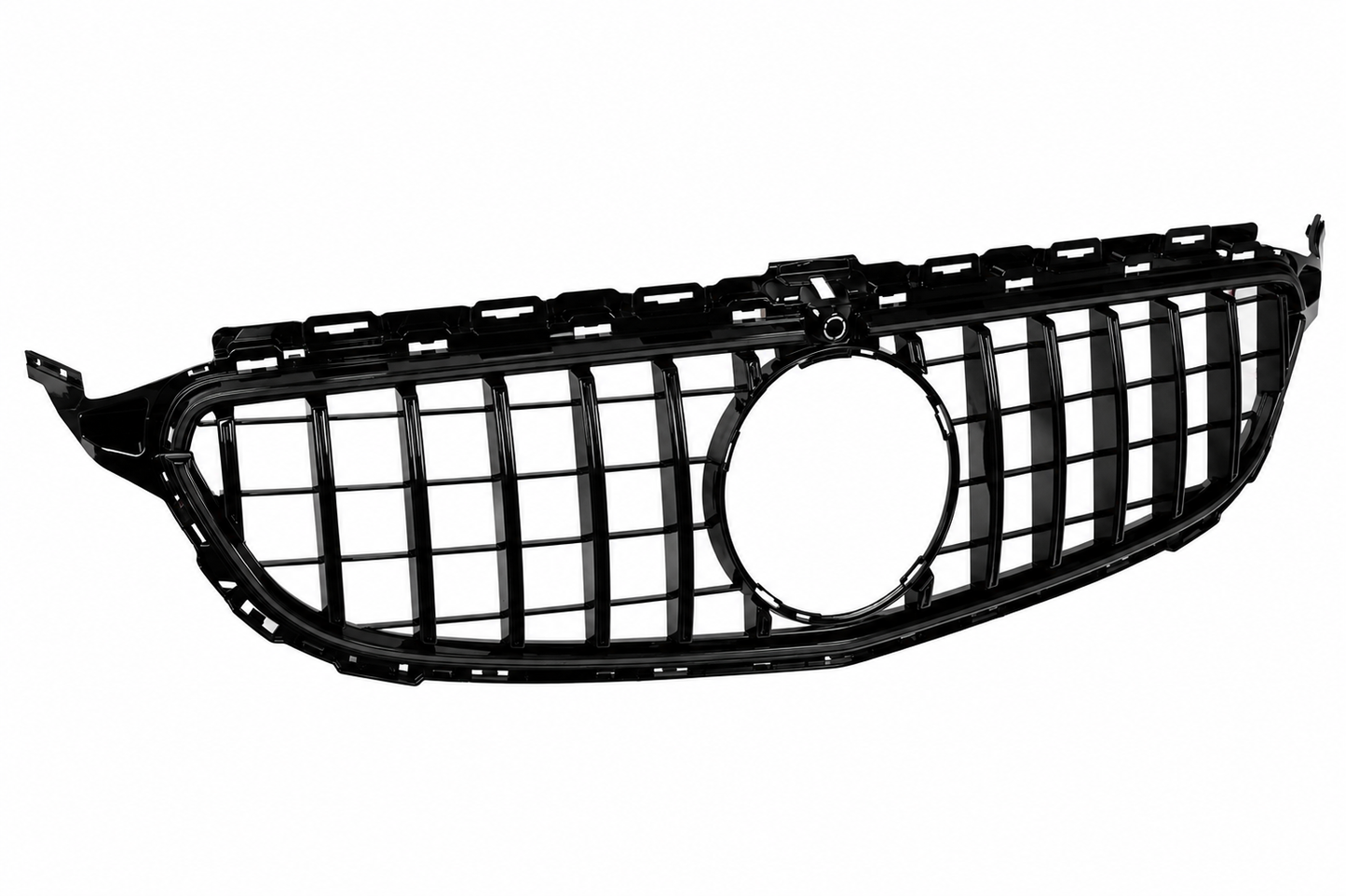 Kühlergrill mit LED für Mercedes C W205 S205 C205 S205 14-20 GT-R Panamericana Look Carpartstuning Austria