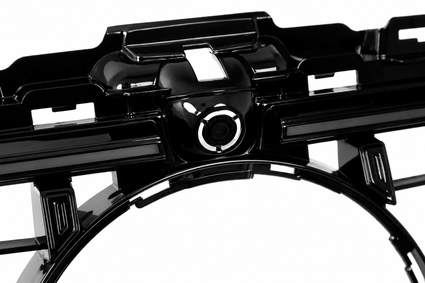 Kühlergrill mit LED für Mercedes C W205 S205 C205 S205 14-20 GT-R Panamericana Look Carpartstuning Austria