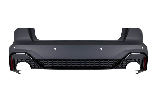 Stoßstange für Audi A6 C8 4K Limo 18+ Luftdiffusor Auspuff Endrohre RS Design Carpartstuning Austria