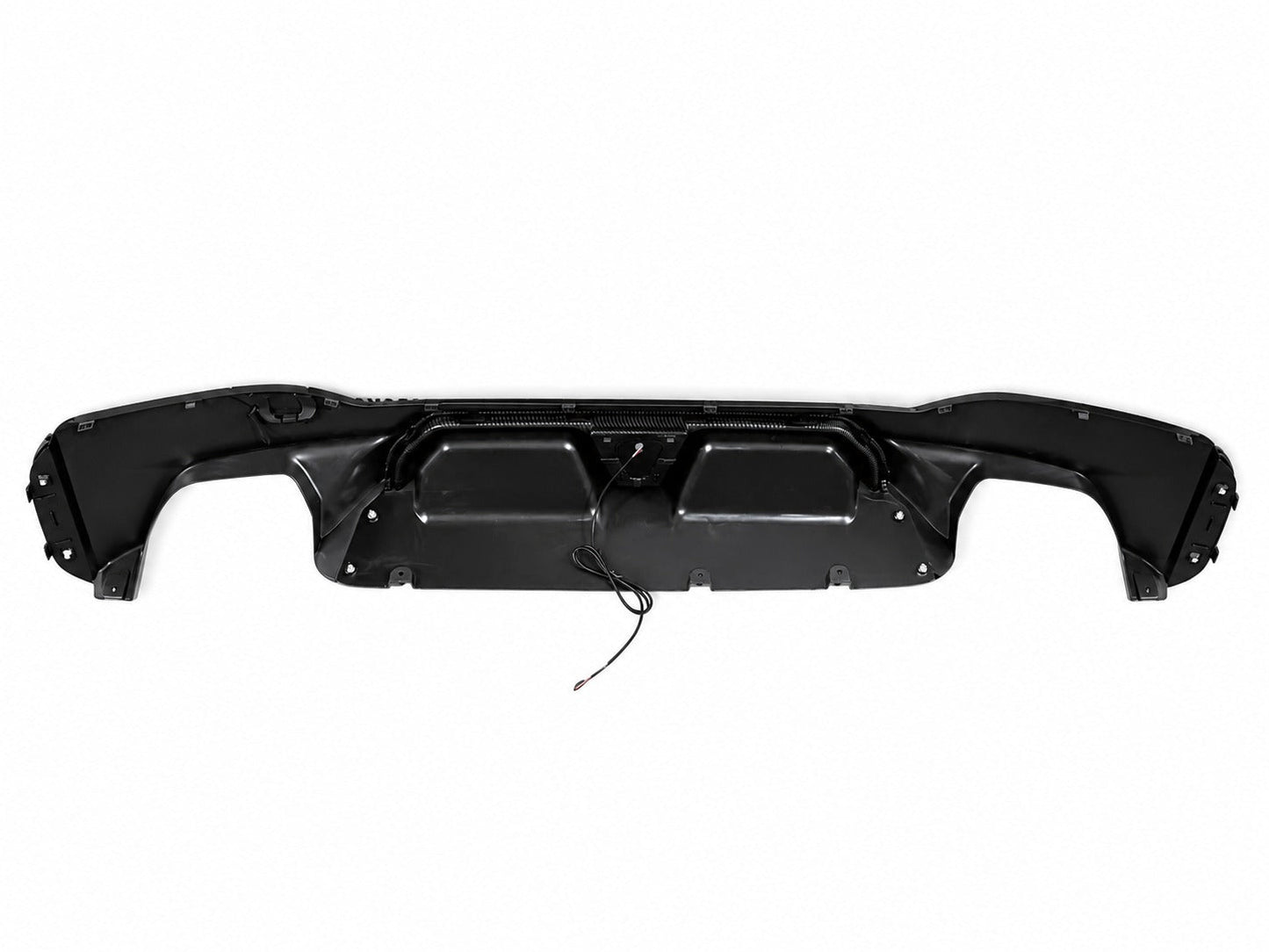 LED Stoßfänger Diffusor für BMW 5 G30 G31 Limo Touring 17-2024 M5 Look Schwarz Carpartstuning Austria