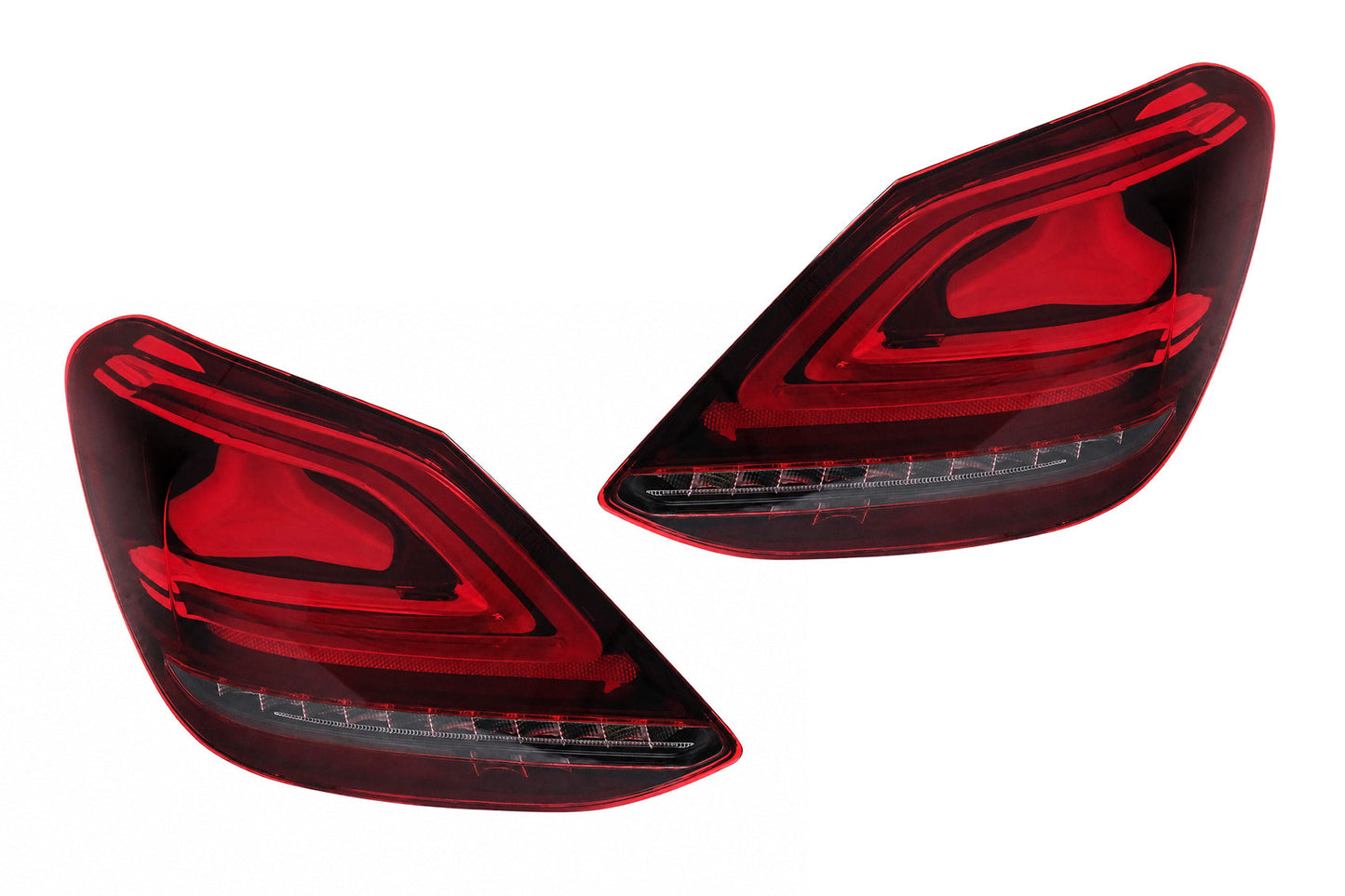 Full LED Rückleuchten für Mercedes C-Klasse W205 Limo 2014-2018 Facelift Look Carpartstuning Austria