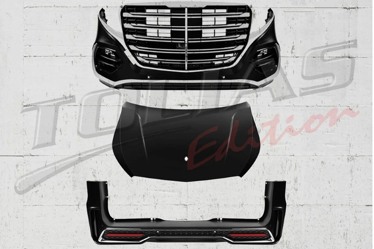 BodyKit für Mercedes V-Klasse W447 Vito 2014- US Design Stoßstange Kühlergrill Motorhaube Carpartstuning Austria
