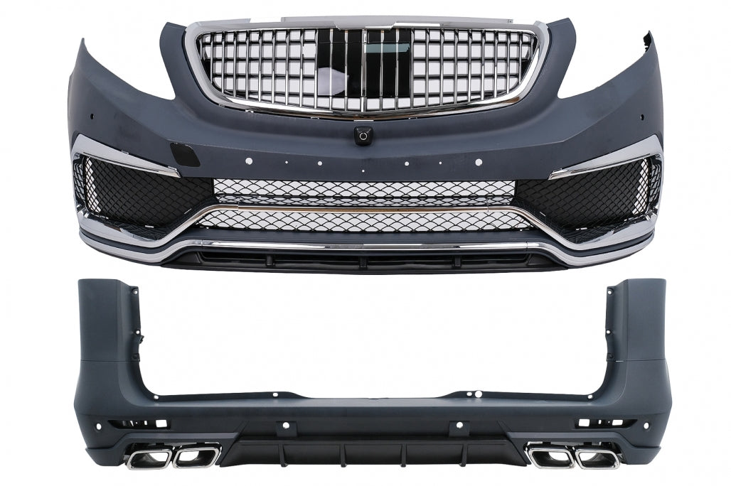 Bodykit für Mercedes V-Klasse W447 2014-03.2019 Luxusdesign Stoßstange Kühlergrill PDC Carpartstuning Austria
