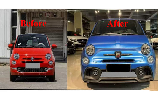 Bodykit für Fiat 500 Facelift 2016–2024 Stoßstange Dachspoiler Carpartstuning Austria