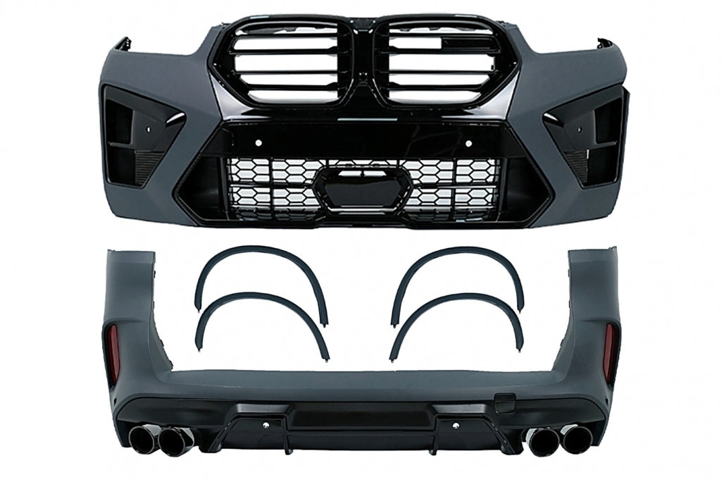 Bodykit für BMW X5 G05 2018-2022 X5M Look Radkästen Auspuff Tipps Carpartstuning Austria