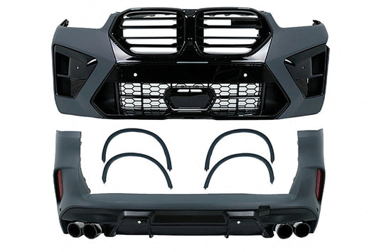 Bodykit für BMW X5 G05 2018-2022 X5M Look Radkästen Auspuff Tipps Carpartstuning Austria