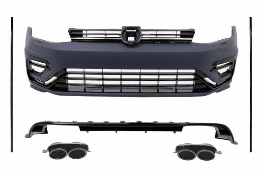 Bodykit für VW Golf 7.5 Facelift Hatchback 17-20 R Design Stoßstange Kühlergrill Seitenschweller Carpartstuning Austria