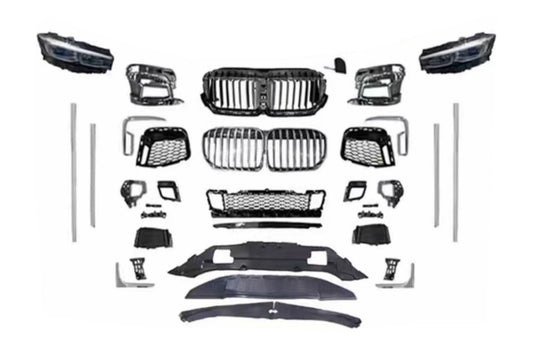 Bodykit Stoßstange für BMW 7er F01 (Baujahr 08–15), Umbau auf G12 Facelift Carpartstuning Austria
