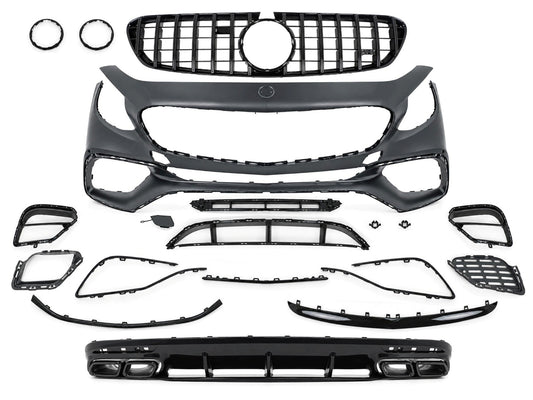 BodyKit für Mercedes S Coupe C217 Sport Line 15-21 Kühlergrill Diffusor Endrohre Carpartstuning Austria