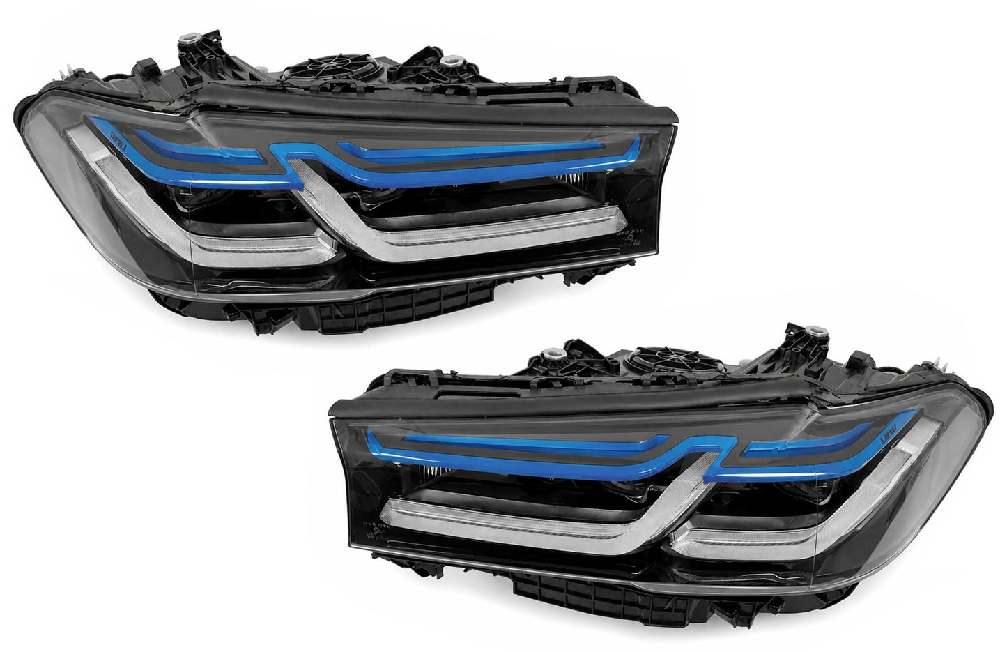 LED-Scheinwerfer für BMW 5er G30 Limousine und G31 Touring (ab 2020) LCI Design Carpartstuning Austria
