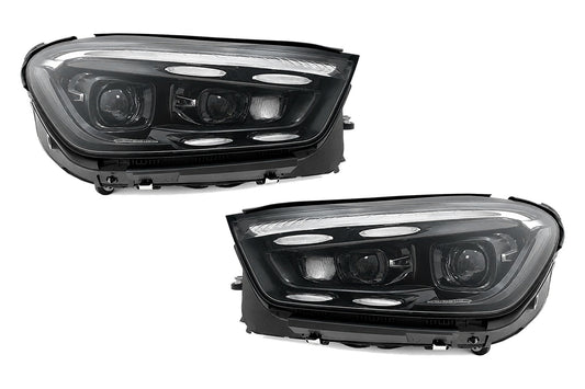 LED-Scheinwerfer für Mercedes GLE SUV W167 GLE Coupé C167 2019–2023 Facelift-Look Carpartstuning Austria