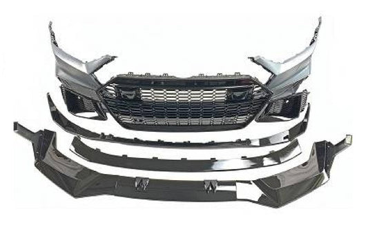Frontstoßstange für Audi A7 4K8 18+ Seitengitter RS7 Look Carpartstuning Austria