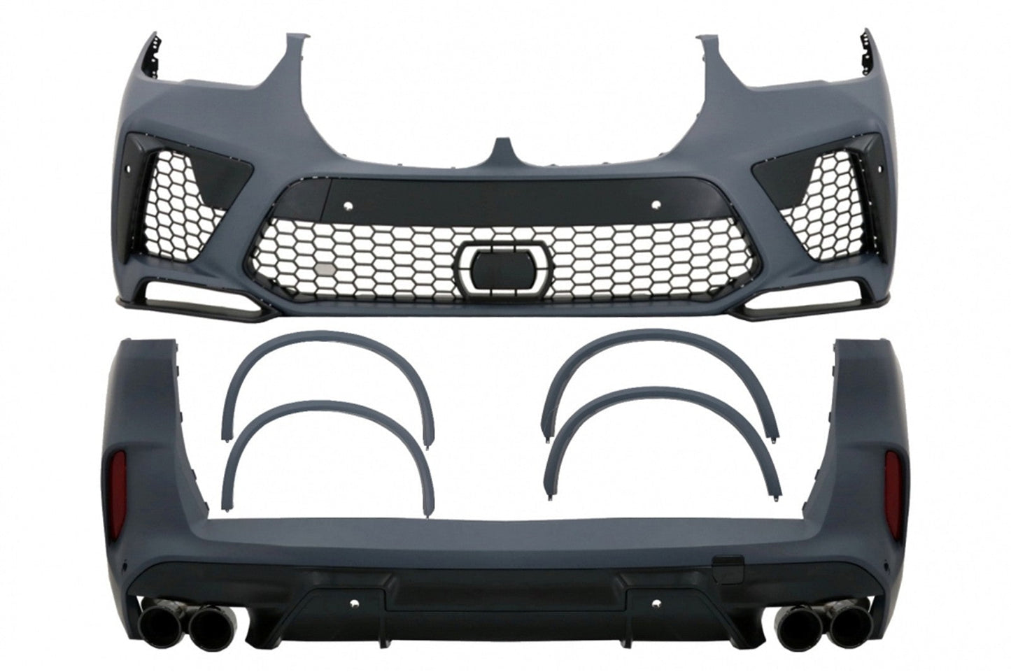 Bodykit für BMW X5 G05 2018-2022 X5M Look Radkästen Auspuff Tipps Carpartstuning Austria
